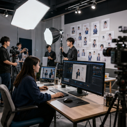 内容创作工作室与视频制作设备